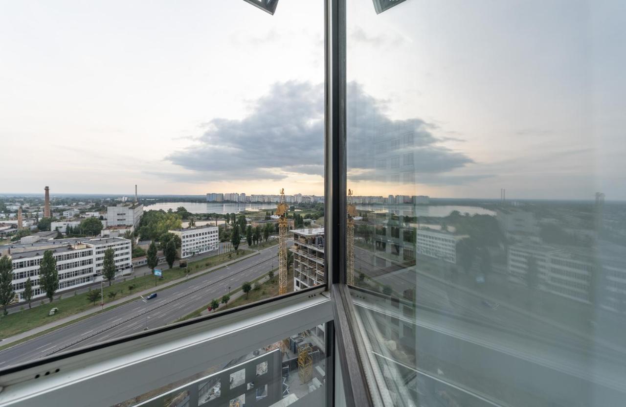 Flatrent Olympic Park, Метро Бориспільська Поруч! Kiev Exterior foto